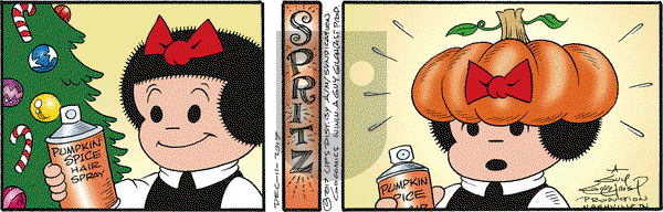 Nancy on Monday December 11, 2017 Comic Strip
