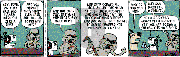 Pooch Cafe on Saturday January 4, 2014 Comic Strip