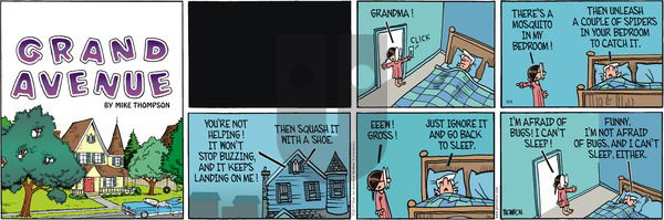 Grand Avenue on Sunday August 6, 2017 Comic Strip