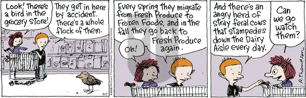 Cul de Sac on Monday June 3, 2013 Comic Strip