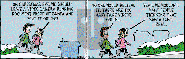 Grand Avenue on Monday December 16, 2019 Comic Strip