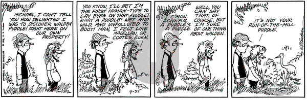 Doonesbury on Tuesday April 25, 1972 Comic Strip