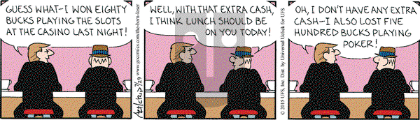 The Born Loser on Wednesday July 29, 2015 Comic Strip