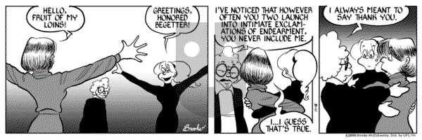 9 Chickweed Lane on Tuesday November 18, 2003 Comic Strip
