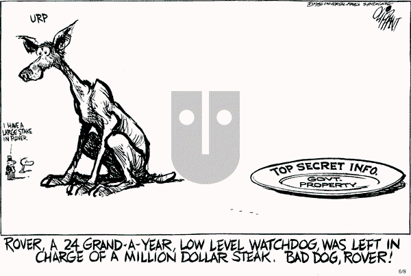 Pat Oliphant - Sunday June 8, 1986 Comic Strip