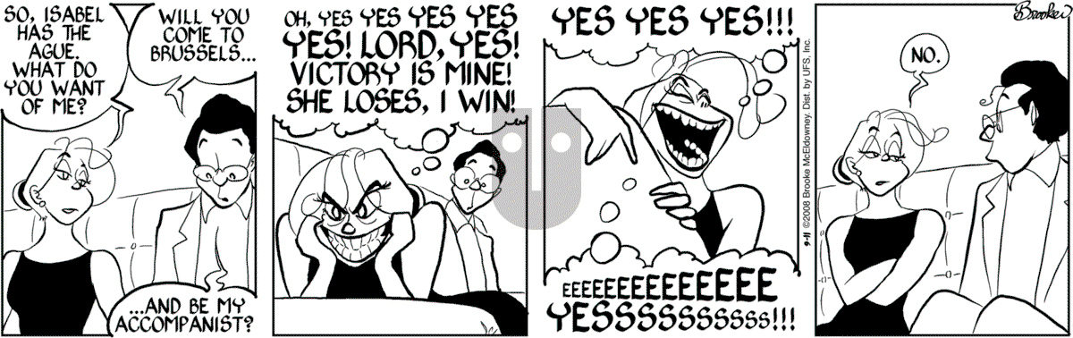 9 Chickweed Lane - Thursday September 11, 2008 Comic Strip