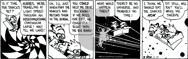 Calvin and Hobbes - Thursday June 28, 1990 Comic Strip