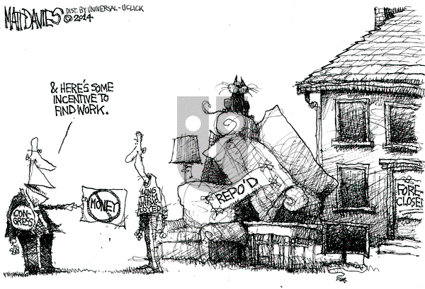 Matt Davies on Thursday January 2, 2014 Comic Strip