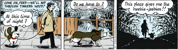 Fred Basset on Monday February 1, 2016 Comic Strip