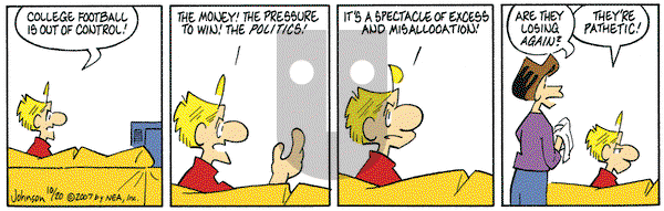 Arlo and Janis on Saturday October 20, 2007 Comic Strip