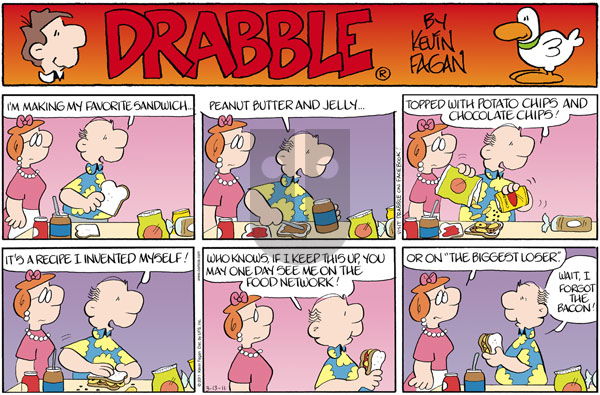Drabble on Sunday March 13, 2011 Comic Strip