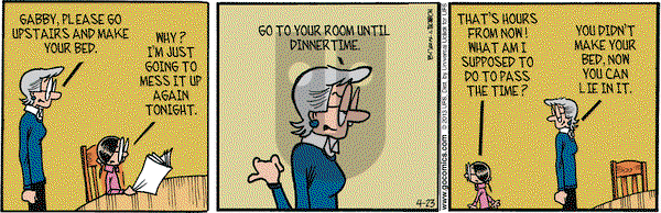 Grand Avenue on Tuesday April 23, 2013 Comic Strip