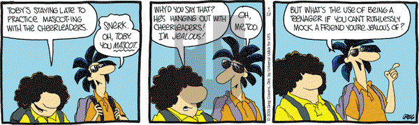 The Buckets on Tuesday April 28, 2015 Comic Strip