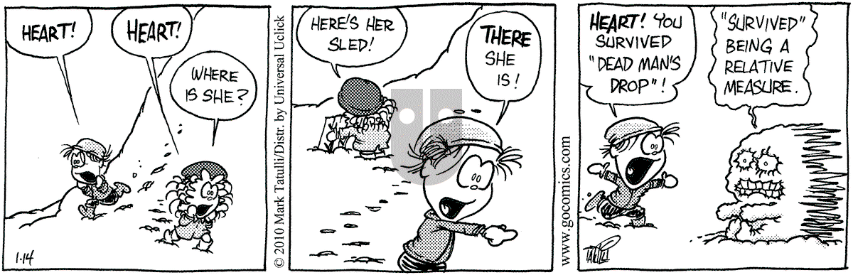 Heart of the City - Thursday January 14, 2010 Comic Strip