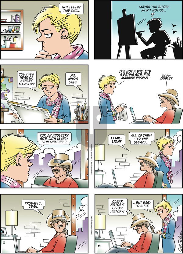 Doonesbury on Sunday November 17, 2013 Comic Strip