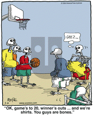 In the Bleachers on Monday March 6, 2006 Comic Strip