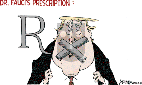 Robert Ariail on Saturday October 17, 2020 Comic Strip