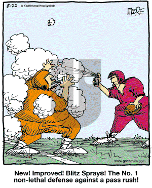 In the Bleachers - Friday August 22, 2008 Comic Strip