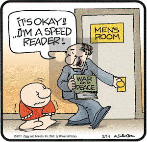 Ziggy on Monday February 14, 2011 Comic Strip
