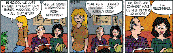Luann on Saturday October 15, 2011 Comic Strip