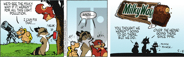 Over the Hedge on Saturday May 4, 2019 Comic Strip