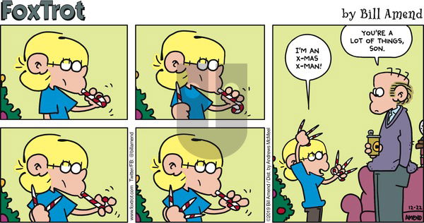 FoxTrot on Sunday December 22, 2019 Comic Strip
