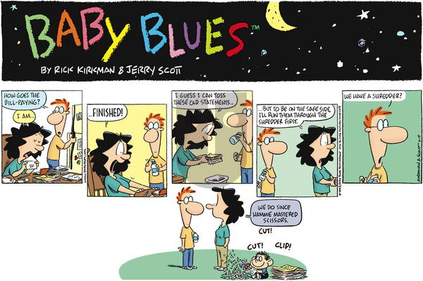 Baby Blues on Sunday June 15, 2003 Comic Strip