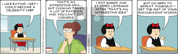 Nancy on Wednesday September 11, 2019 Comic Strip