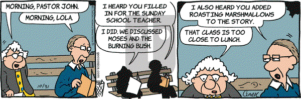 Lola on Monday October 31, 2011 Comic Strip