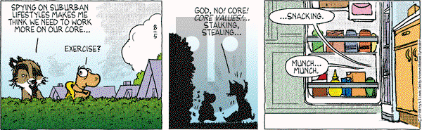 Over the Hedge on Monday August 5, 2019 Comic Strip