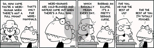 FoxTrot on Wednesday January 19, 2005 Comic Strip