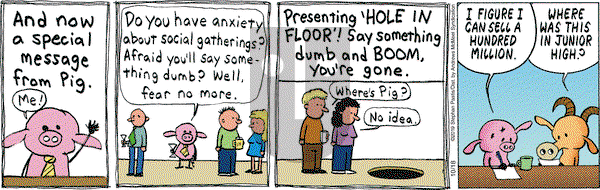 Pearls Before Swine on Friday October 18, 2019 Comic Strip