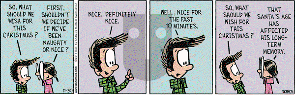 Grand Avenue on Thursday November 30, 2017 Comic Strip