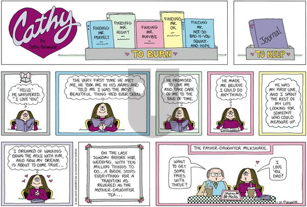 Cathy Classics on Sunday January 30, 2005 Comic Strip