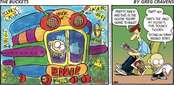 The Buckets on Sunday July 26, 2020 Comic Strip