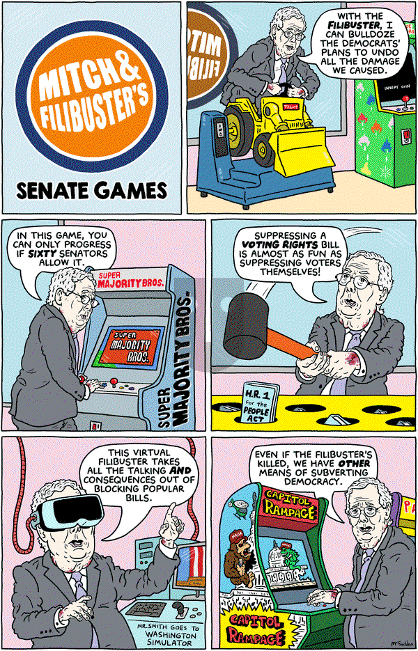 Brian McFadden - Monday March 22, 2021 Comic Strip