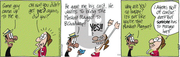 The Knight Life on Wednesday July 22, 2015 Comic Strip