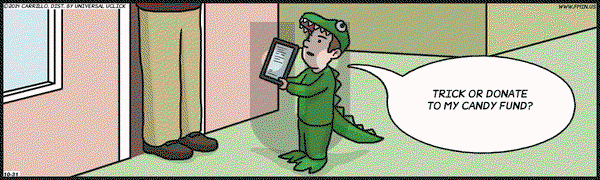 F Minus on Friday October 31, 2014 Comic Strip