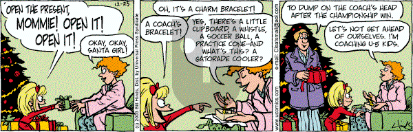 Cleats - Friday December 3, 2021 Comic Strip