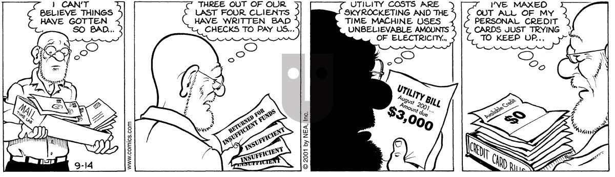 Alley Oop - Friday September 14, 2001 Comic Strip