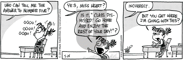 Heart of the City on Saturday May 24, 2014 Comic Strip