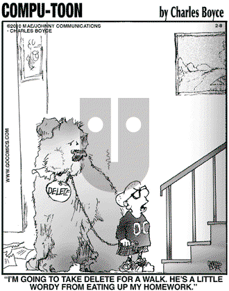 Compu-toon on Monday February 8, 2010 Comic Strip