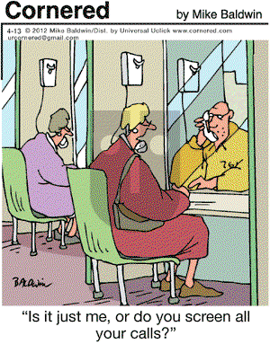 Cornered on Friday April 13, 2012 Comic Strip
