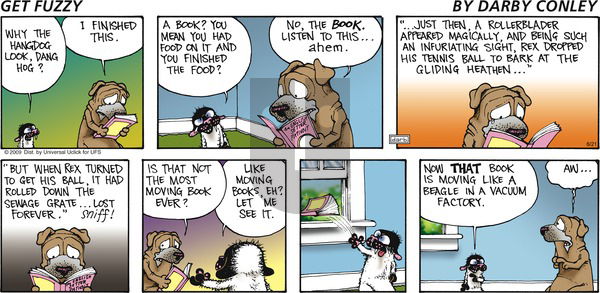 Get Fuzzy on Sunday June 21, 2015 Comic Strip