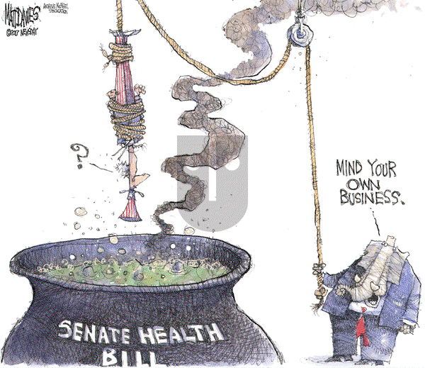 Matt Davies on Tuesday June 20, 2017 Comic Strip