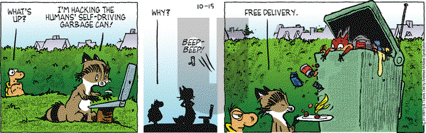 Over the Hedge on Tuesday October 15, 2019 Comic Strip