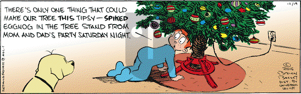 Red and Rover on Monday December 19, 2016 Comic Strip