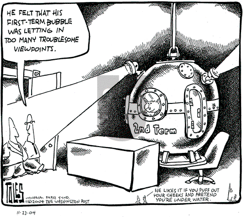 Tom Toles on Tuesday November 23, 2004 Comic Strip
