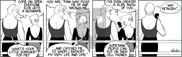 9 Chickweed Lane on Tuesday February 1, 2011 Comic Strip