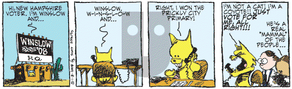 Prickly City on Tuesday January 8, 2008 Comic Strip